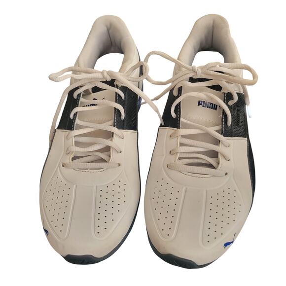 Puma Men's Cell Surin 2 Cross Trainers Shoes White Navy Size 9.5  Good Condition - Picture 2 of 7